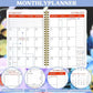 🐮 Maandplanner 2026–2030 ✨ Schattige Highland-koe 5-jaarskalender | Grote maandvakken voor langetermijnplanning