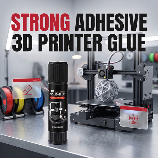 🖨️ 2+1 GRATIS! 3D-Printerbed Sticker – Houdt Prints Stevig op hun Plaats | Minder Kromtrekken & Loslaten | Eenvoudig Schoon te Maken & Opnieuw te Gebruiken