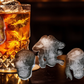 💀 3D-siliconen ijsblokjesvorm in de vorm van een schedel met deksel – Leuke ijsvorm die langzaam smelt, voor whisky, cocktails en Halloween-drankjes