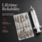 📢📢 50% KORTING!! 🎂✨Maak 3D-bloemen in gelatine die eruitzien alsof ze echt zijn – Professioneel Jelly Art Gereedschap van RVS 🎂✨