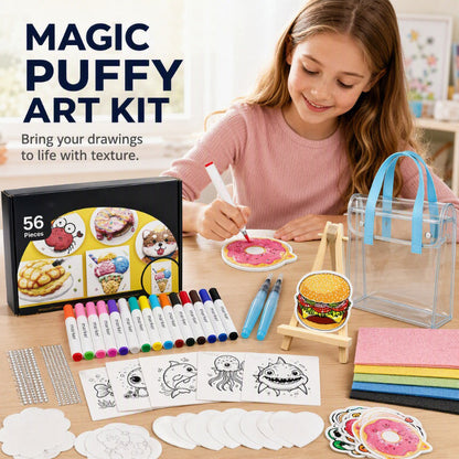 🎨 Schuimverfset voor kinderen ✨ Leuke 3D-creaties, veilig en creatief ⚡ 50% KORTING! Ideaal voor creatieve hobby’s 🖌️