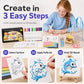 🎨 Schuimverfset voor kinderen ✨ Leuke 3D-creaties, veilig en creatief ⚡ 50% KORTING! Ideaal voor creatieve hobby’s 🖌️