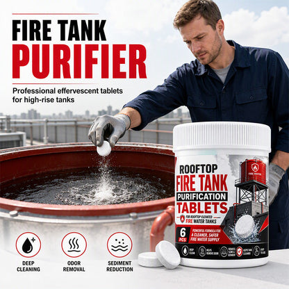 Tabletten voor grondige reiniging van metalen watertanks