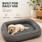 🐾 50% KORTING! Huisdierbed met Schuimbasis & Dubbele Textuur – 5 Maten, 3 Kleuren | Voor Hond & Kat 🛏️☁️