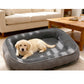 🐾 50% KORTING! Huisdierbed met Schuimbasis & Dubbele Textuur – 5 Maten, 3 Kleuren | Voor Hond & Kat 🛏️☁️