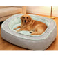 🐾 50% KORTING! Huisdierbed met Schuimbasis & Dubbele Textuur – 5 Maten, 3 Kleuren | Voor Hond & Kat 🛏️☁️