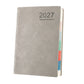 ❄️Zomerfresh 50% Korting!📅2027 Minimalistische A5 Dagplanner – 365 Dagen Agenda met PU-cover, Lay-Flat Binding en Schrijfvriendelijk Papier