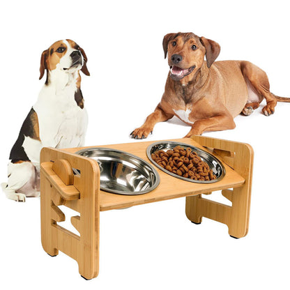 🔥In hoogte verstelbare voerbak voor honden en katten