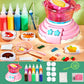 🧪 Magische waterfiguren DIY-set met mini-hotpot