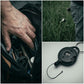 Stevige, intrekbare sleutelhanger met flesopener