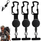 Stevige, intrekbare sleutelhanger met flesopener