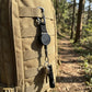 Stevige, intrekbare sleutelhanger met flesopener