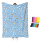 ⏳Tijdelijke aanbieding: 50% korting⏰Creatieve, gezellige kleur-deken-set🎨🛋️