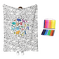 ⏳Tijdelijke aanbieding: 50% korting⏰Creatieve, gezellige kleur-deken-set🎨🛋️