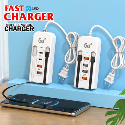 Multi-poort USB-desktoplaadstation