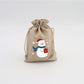🎄⛄Losse snoepjes en cadeautjes netjes verpakt in seconden – Kerst Jute Cadeauzakjes met Trekkoord 🎁🎄
