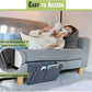 🥳UITVERKOOP 2026🥳💞MEER DAN 50.000 VERKOCHT! 🛏️ Hangende opbergtas voor naast het bed – Opbergmand met meerdere vakken, vilten hangzak voor stapelbedden in studentenkamers, met ruimte voor tablet, boek, telefoon en schrijfspullen