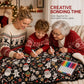 🎅50% KORTING🎄🎨DIY-kleurdeken voor het hele gezin, geschikt voor alle leeftijden🎁Het perfecte cadeau voor familie en vrienden