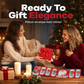 🎄 50% KORTING! ✨ Feestelijke cadeaubonhouder – met meerdere vakjes, ruimte voor kerstkaartjes en een envelop met lint – maak van contant geld een attent kerstcadeau 💌