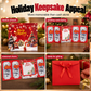 🎄 50% KORTING! ✨ Feestelijke cadeaubonhouder – met meerdere vakjes, ruimte voor kerstkaartjes en een envelop met lint – maak van contant geld een attent kerstcadeau 💌