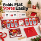 🎄 50% KORTING! ✨ Feestelijke cadeaubonhouder – met meerdere vakjes, ruimte voor kerstkaartjes en een envelop met lint – maak van contant geld een attent kerstcadeau 💌