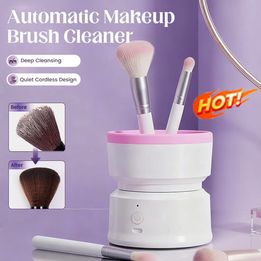 Automatische reiniger voor make-upborstels