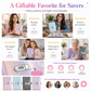 ✨💰 Afsluitbare glitter-budgetmap – 50 enveloppen voor contant geld met cijferslot