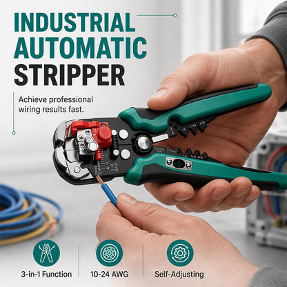 Multifunctionele automatische draadstripper en krimptang