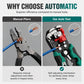 Multifunctionele automatische draadstripper en krimptang