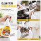 🧴🔥Multifunctionele ontvettingsspray voor in de keuken – Werkt snel, verwijdert vet en vuil