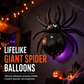 🕷️ Halloween Spinnenballon | Opvallende Feestdecoratie | Grappige & Griezelige Sfeer voor Halloweenfeestjes
