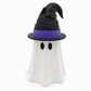 3D-geprinte Halloween-blikjeshouder met deksel in de vorm van een heksenhoed