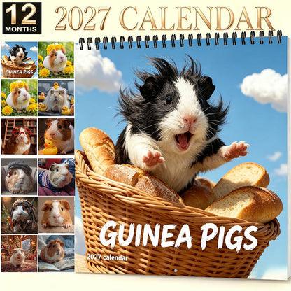 🗓️🔥2027 Grappige, schattige muizertjes-wandkalender