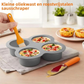 🎁 Siliconen Taartvorm met 4 Holtes – Antiaanbak & Vaatwasserbestendig 🍰✨