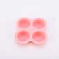 🎁 Siliconen Taartvorm met 4 Holtes – Antiaanbak & Vaatwasserbestendig 🍰✨