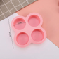 🎁 Siliconen Taartvorm met 4 Holtes – Antiaanbak & Vaatwasserbestendig 🍰✨