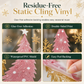 3-Piece Christmas Window Cling Decals Set