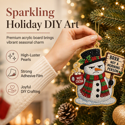 DIY-set voor een kerstversiering met parels