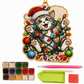 DIY-set voor een kerstversiering met parels