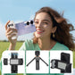 Verbeterde magnetische selfiestick, 360° draaibare beugel, uitschuifbaar tot 25 inch, compact Bluetooth-accessoire, compatibel met iPhone, smartphones en mobiele telefoons, voor selfies en opnames