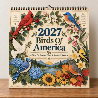 2027 Wandkalender ‘Birds of America’