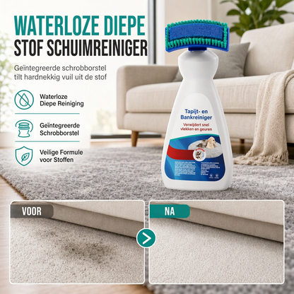 🥳HOT SALE🥳💞50.000+ VERKOCHT! Waterloze Reiniger – Vanaf €17.98! Schuim, borstelapplicator & geen doorweken. Vlekken weg – bestel nu! ✅