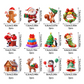 🎄 Verlichte kerstmuurstickers