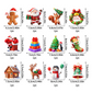 🎄 Verlichte kerstmuurstickers