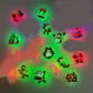 🎄 Verlichte kerstmuurstickers