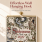 📜 Shakespeare-literatuurkalender voor aan de muur 2027 – Vintage kunst & klassieke elegantie