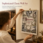 📜 Shakespeare-literatuurkalender voor aan de muur 2027 – Vintage kunst & klassieke elegantie
