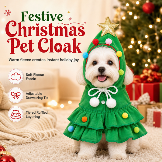 Kerstboom Cape Mantel voor Katten & Honden