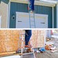 Antislip-platform voor uitschuifbare ladder