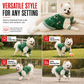 🐶❄️ Warme Hondenjas van Dubbelzijdig Pluche – Met D-Ringen voor de Riem & Comfortabele Pasvorm